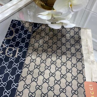 Gucci İthal Vual İpek Şal - Vizon - Organic ScarfsOrganic Scarfs