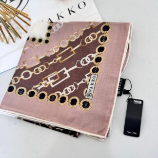 Vakko Zincir Desen Soft Eşarp 610146 - Gül Kurusu
