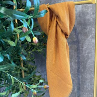 Pamuk Cotton Eşarp 53101 - Hardal