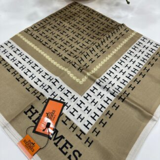 Hermes İpek Eşarp - Yağ Yeşili - Organic ScarfsOrganic Scarfs