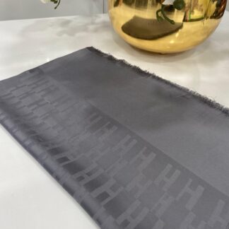 Hermes İpeksi Jakar Şal - Antrasit - Organic ScarfsOrganic Scarfs