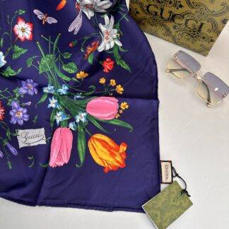İthal İpek Gucci Eşarp 61001
