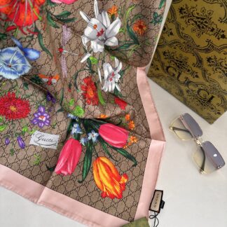 İthal İpek Gucci Eşarp 61001