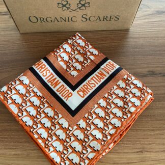 İthal D Marka Eşarp - Turuncu - Organic ScarfsOrganic Scarfs