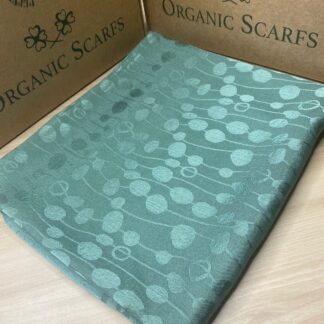 İthal Jakar Salkım Desen - Çay Ağacı - Organic ScarfsOrganic Scarfs