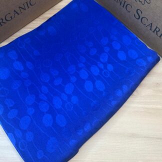 İthal Jakar Salkım Desen - Saks - Organic ScarfsOrganic Scarfs