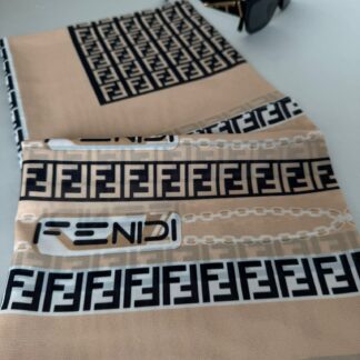 Fendi İpeksi Eşarp 241351 - Fındık