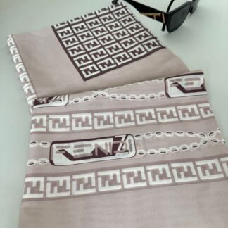 Fendi İpeksi Eşarp 241351 - Bademi