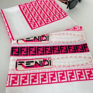 Fendi İpeksi Eşarp 241351 - Fuşya