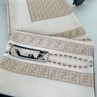 Fendi İpeksi Eşarp 241351 - Bej