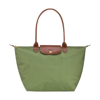 Longchamp Orta Boy Çanta - Haki