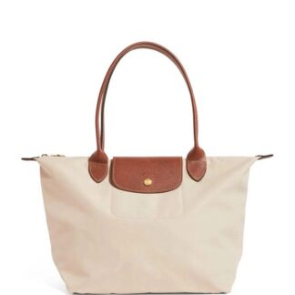Longchamp Orta Boy Çanta - Bej