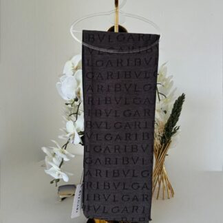Bvlgari İthal Yün İpek Şal 614489 - Kahve