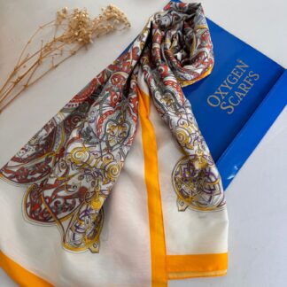 Etnik Pamuk Soft Şal 61531 - Ekru