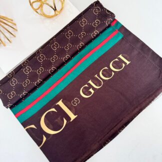 Gucci Pamuk Soft Şal 61571 - Acı Kahve
