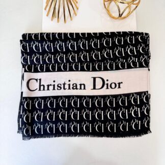 Dior Pamuk Soft Şal 61572 - Siyah