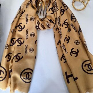 Chanel Pamuk Soft Şal 61574 - Camel