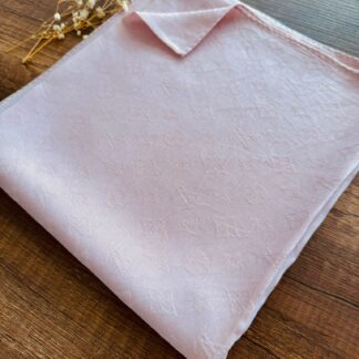 LV Krep Kraş Jakar Eşarp 50971 - Toz Pembe