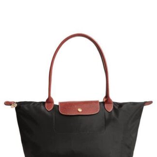 Longchamp Orta Boy Çanta - Siyah