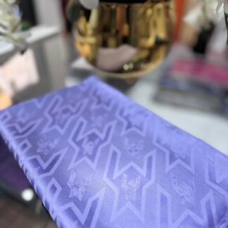 Kazayağı Big Desen Jakar Şal - Lavanta - Organic ScarfsOrganic Scarfs