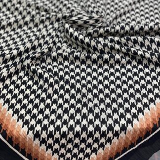 Kazayağı Desen Mio Cazz Eşarp - Camel - Organic ScarfsOrganic Scarfs