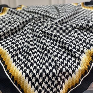Kazayağı Desen Mio Cazz Eşarp - Güne Bakan - Organic ScarfsOrganic Scarfs