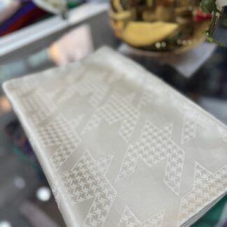 Kazayağı Minimal Desen Jakar Şal - Bej - Organic ScarfsOrganic Scarfs