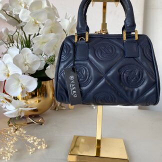 Vakko Monogram Çanta 46790 - Lacivert