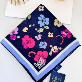 Levidor Cotton Eşarp 16402 - İndigo/Lacivert
