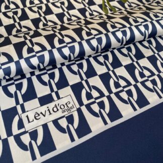 Levidor Angel İpek Şal 17834 - Lacivert - Organic ScarfsOrganic Scarfs