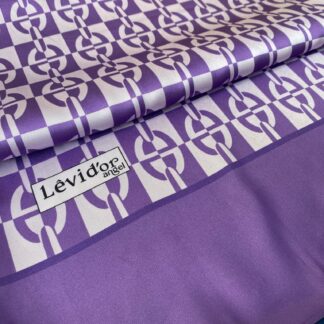 Levidor Angel İpek Şal 17834 - Mürdüm - Organic ScarfsOrganic Scarfs