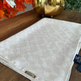 LEVİDOR Clover Jakar Capri Şal 17385 - Çakıl Taşı - Organic ScarfsOrganic Scarfs
