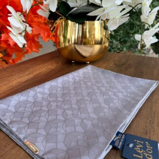 LEVİDOR Clover Jakar Capri Şal 17385 - Füme - Organic ScarfsOrganic Scarfs