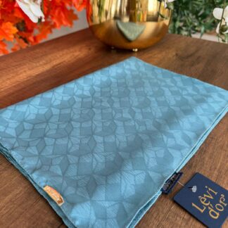 LEVİDOR Clover Jakar Capri Şal 17385 - Mint - Organic ScarfsOrganic Scarfs