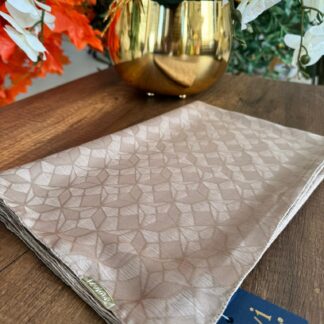 LEVİDOR Clover Jakar Capri Şal 17385 - Vizon - Organic ScarfsOrganic Scarfs