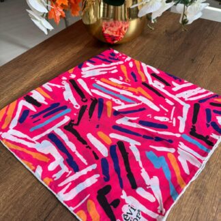 LEVİDOR Cotton Eşarp 16376 - Fuşya - Organic ScarfsOrganic Scarfs