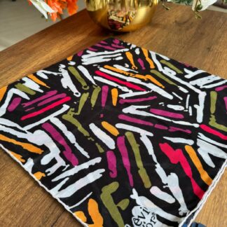 LEVİDOR Cotton Eşarp 16376 - Siyah - Organic ScarfsOrganic Scarfs
