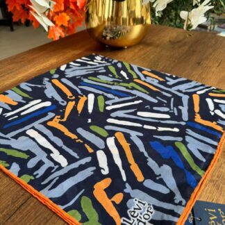 LEVİDOR Cotton Eşarp 16376 - Turuncu - Organic ScarfsOrganic Scarfs