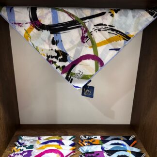 LEVİDOR Cotton Eşarp 16377 - Lila - Organic ScarfsOrganic Scarfs
