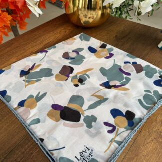 LEVİDOR Cotton Eşarp 16378 - Mint - Organic ScarfsOrganic Scarfs