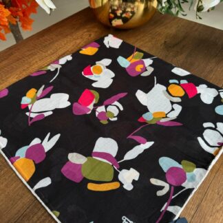 LEVİDOR Cotton Eşarp 16378 - Siyah - Organic ScarfsOrganic Scarfs