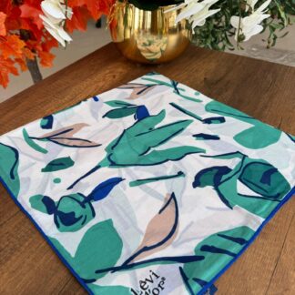 LEVİDOR Cotton Eşarp 16379 - Mint - Organic ScarfsOrganic Scarfs