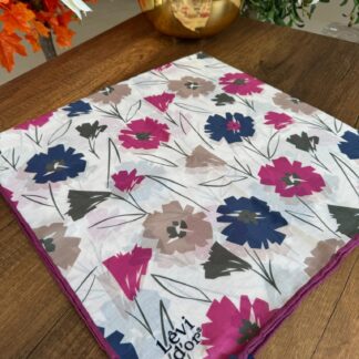 LEVİDOR Cotton Eşarp 16382 - Magenta - Organic ScarfsOrganic Scarfs