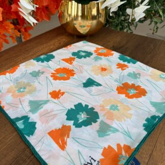 LEVİDOR Cotton Eşarp 16382 - Mint - Organic ScarfsOrganic Scarfs