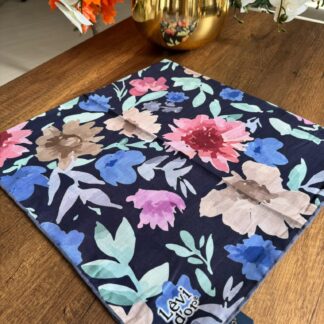 LEVİDOR Cotton Eşarp 16386 - Lacivert - Organic ScarfsOrganic Scarfs