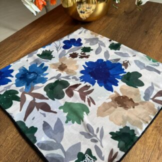 LEVİDOR Cotton Eşarp 16386 - Saks - Organic ScarfsOrganic Scarfs