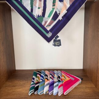 LEVİDOR Cotton Eşarp 16390 - Morcivert - Organic ScarfsOrganic Scarfs