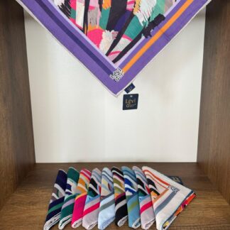 LEVİDOR Cotton Eşarp 16390 - Mürdüm - Organic ScarfsOrganic Scarfs