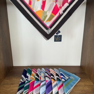 LEVİDOR Cotton Eşarp 16390 - Siyah - Organic ScarfsOrganic Scarfs