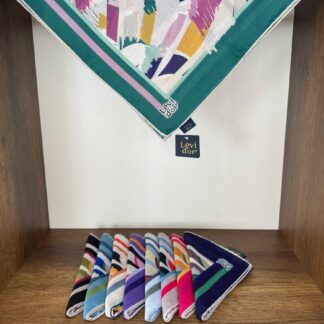 LEVİDOR Cotton Eşarp 16390 - Zümrüt - Organic ScarfsOrganic Scarfs